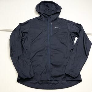 Patagonia Houdini Air Jacket Women's Medium Smolder Blue Navy